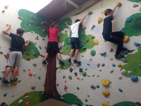 Lezení v Boulder Baru