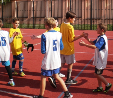 Fotbal - obvodní kolo Poháru pražských škol