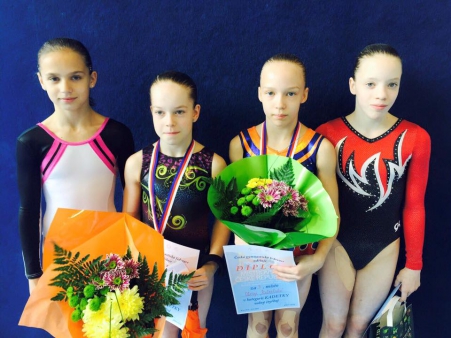 Naše úspěšné gymnastky a gymnasta