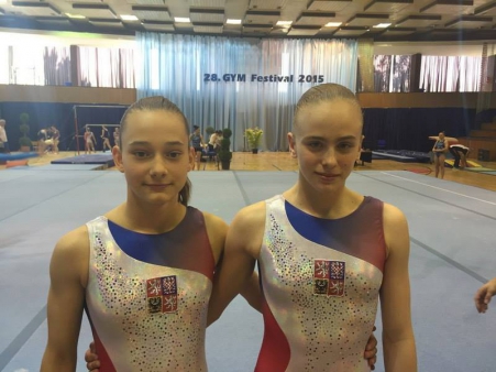 Naše úspěšné gymnastky a gymnasta