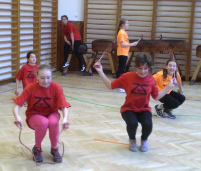 Velikonoční vajíčko - Rope skipping