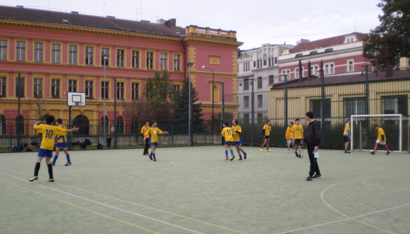 Fotbal - obvodní kolo Poháru pražských škol